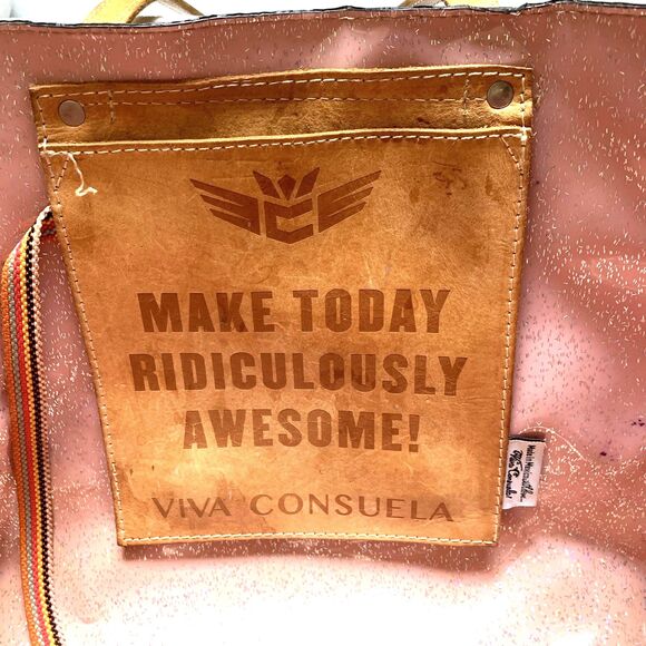 Consuela Goldie Breezy East West Tote Metallic Gold Large Shopper Bag